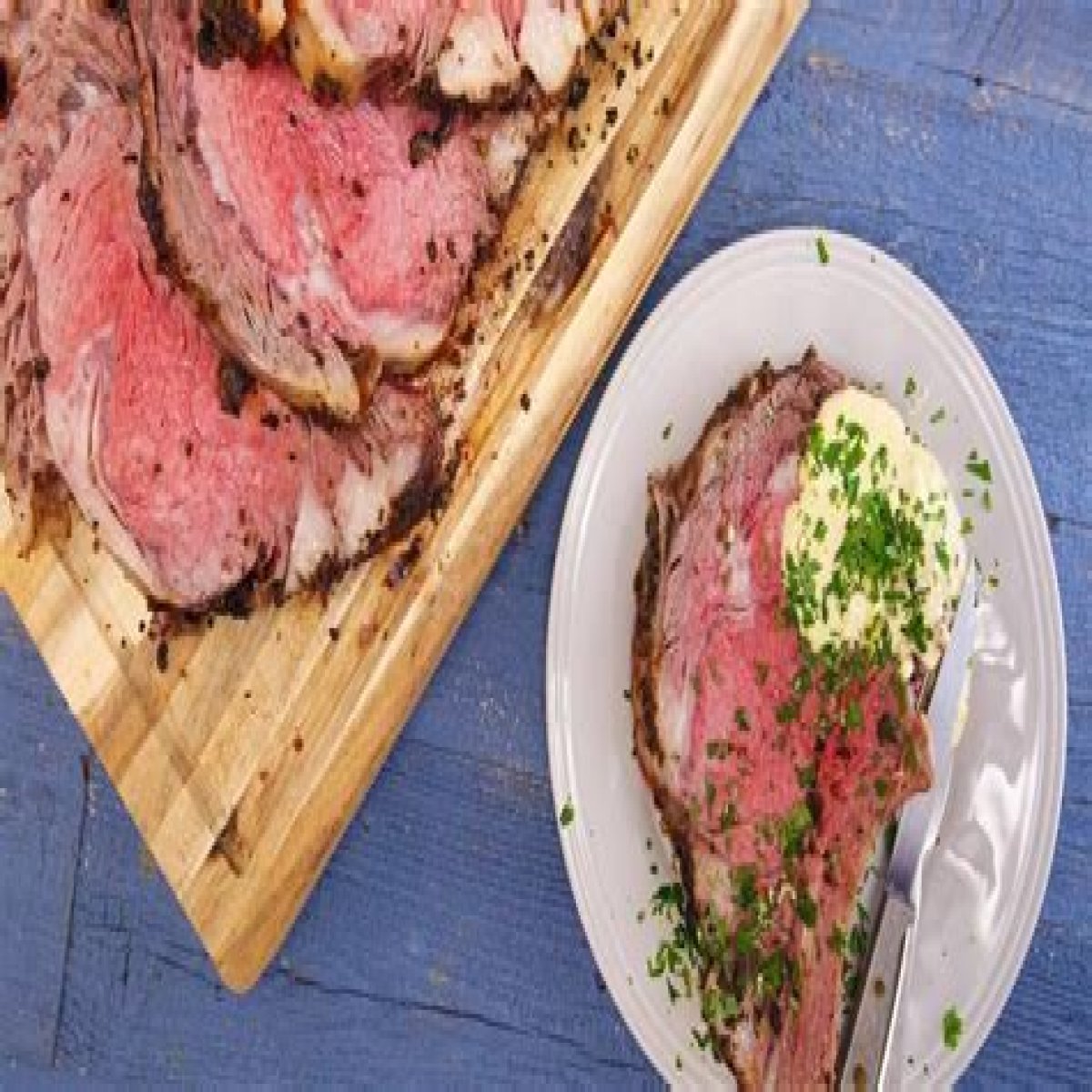 Beef Rib Roast With Fresh Horseradish Cream Sauce | Emeril Lagasse | Recipe