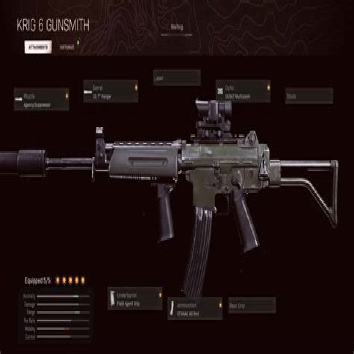 Best Krig 6 Warzone class loadout: Attachments, setup, perks