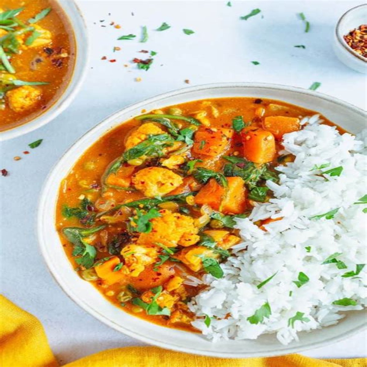 Creamy winter vegetable curry - Eat Well Recipe
