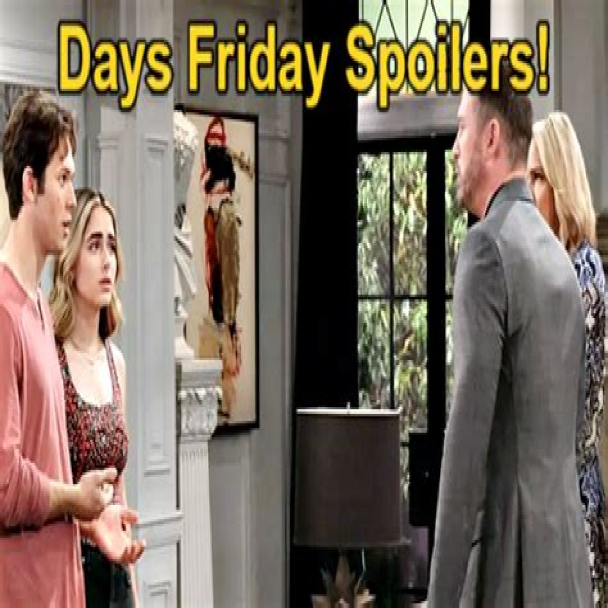 Days of Our Lives Spoilers: Friday, April 5 – Leo Howard Debuts as Tate Recast – Jada’s Plan Fails