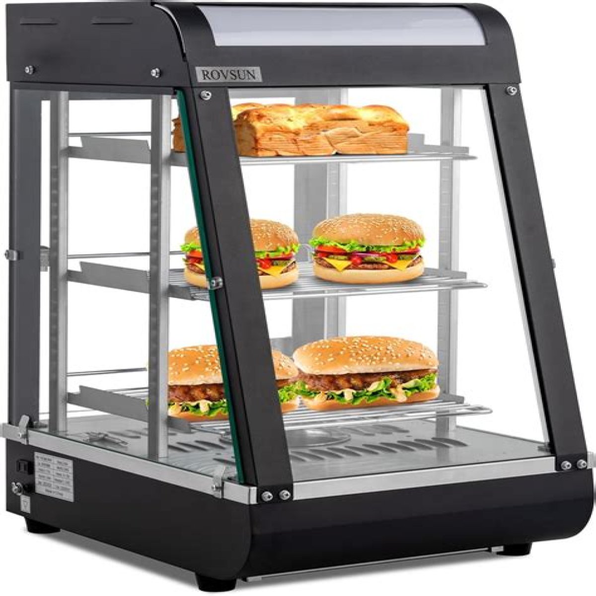 Food warming shelf (word hidden in hobble)