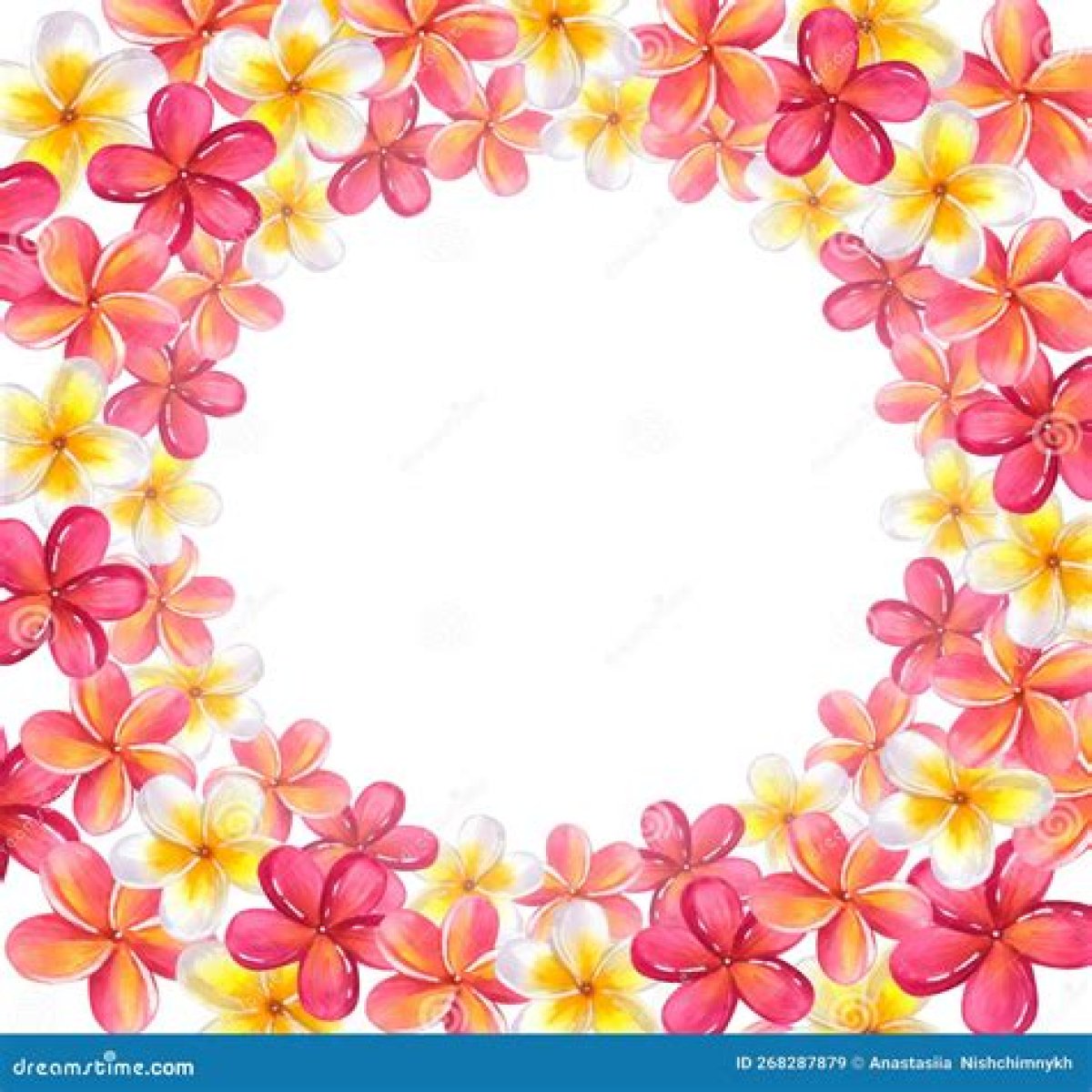 Garland often made with plumeria blossoms