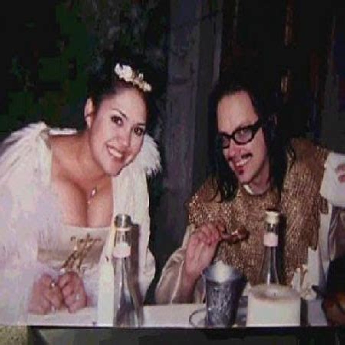 Jonathan Davis and Renee Perez