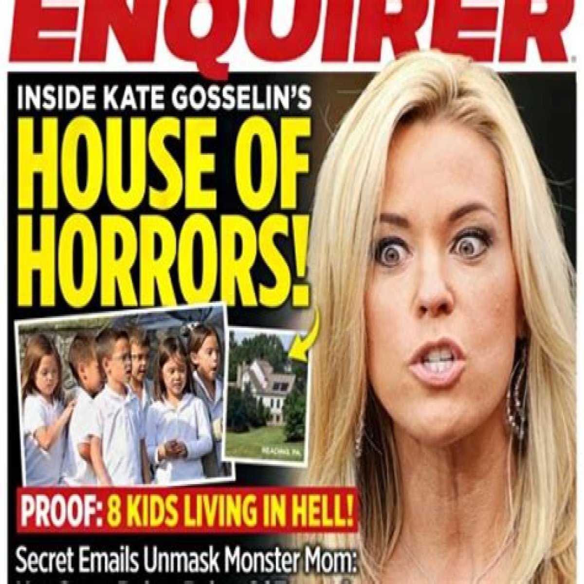 Kate Gosselin’s ‘House of Horrors’ covers Enquirer: nothing new to see here?