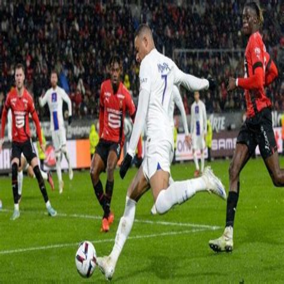 Kylian Mbappe Scores Five Goals As PSG Trashed Pays de Cassel