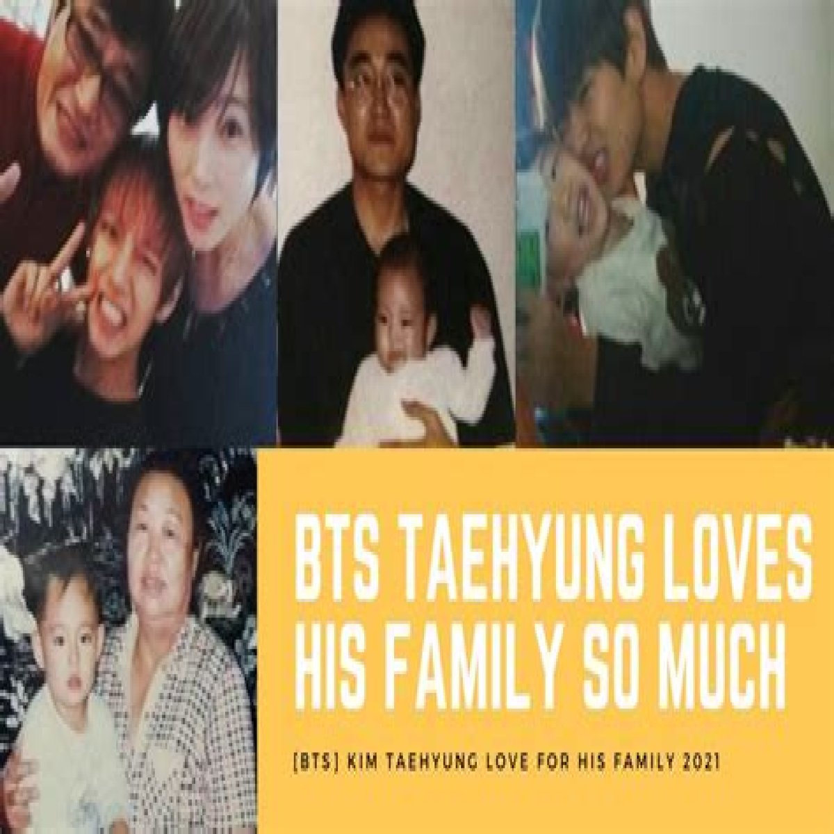 Meet Kim Taehyung Parents; BTS Singer's Siblings & Family