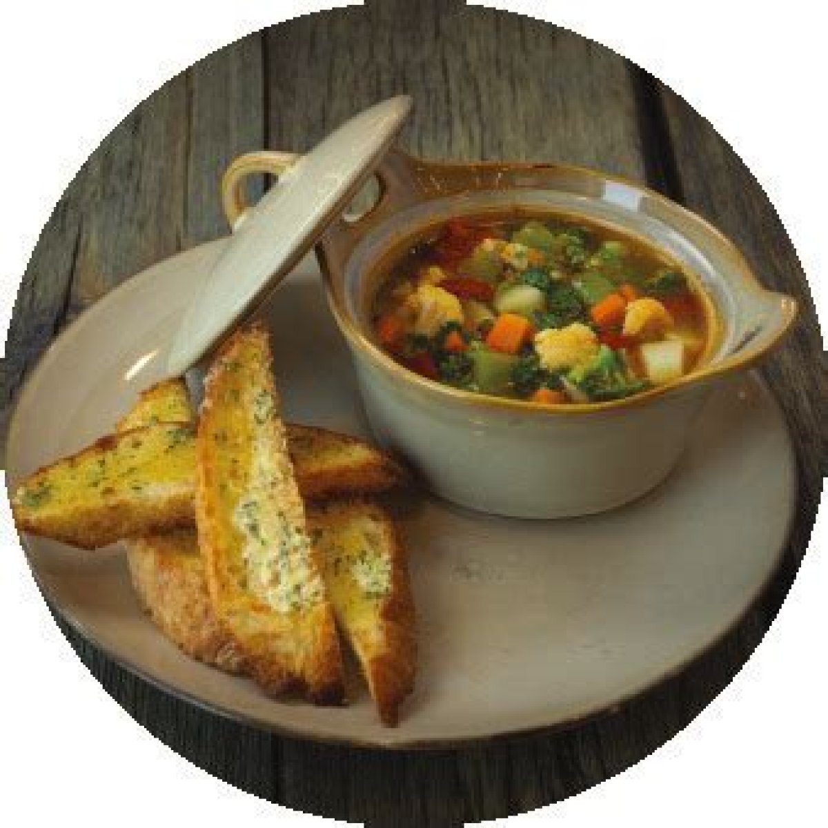 Soup veggie residence?